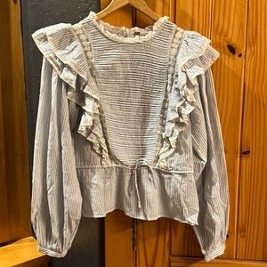 Free People Ruffle Top Small